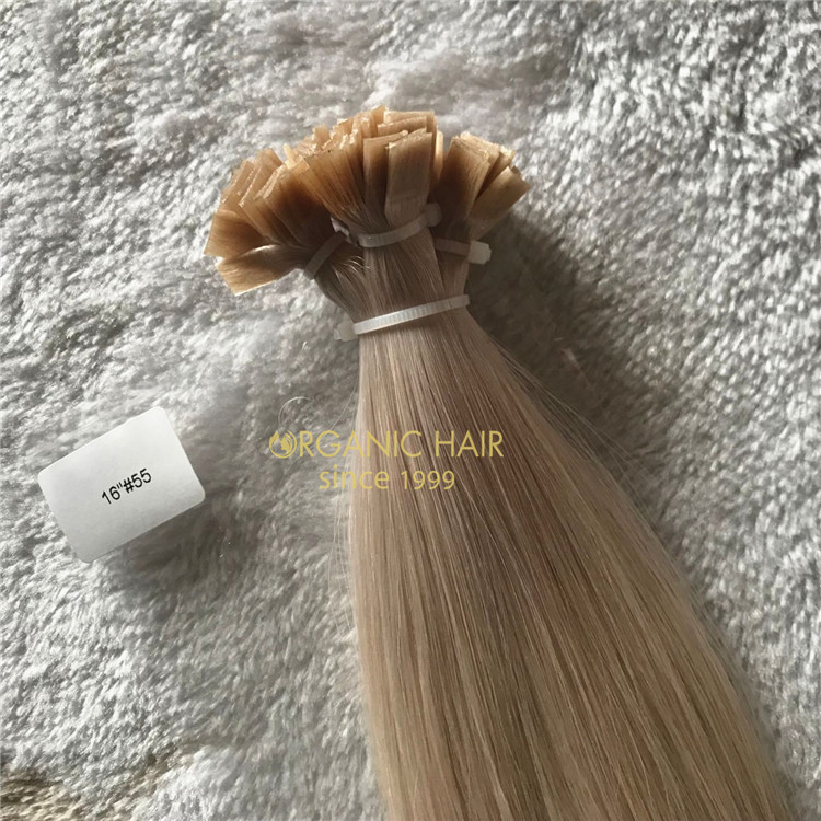 Colored best keratin bonds cuticle human hair A184